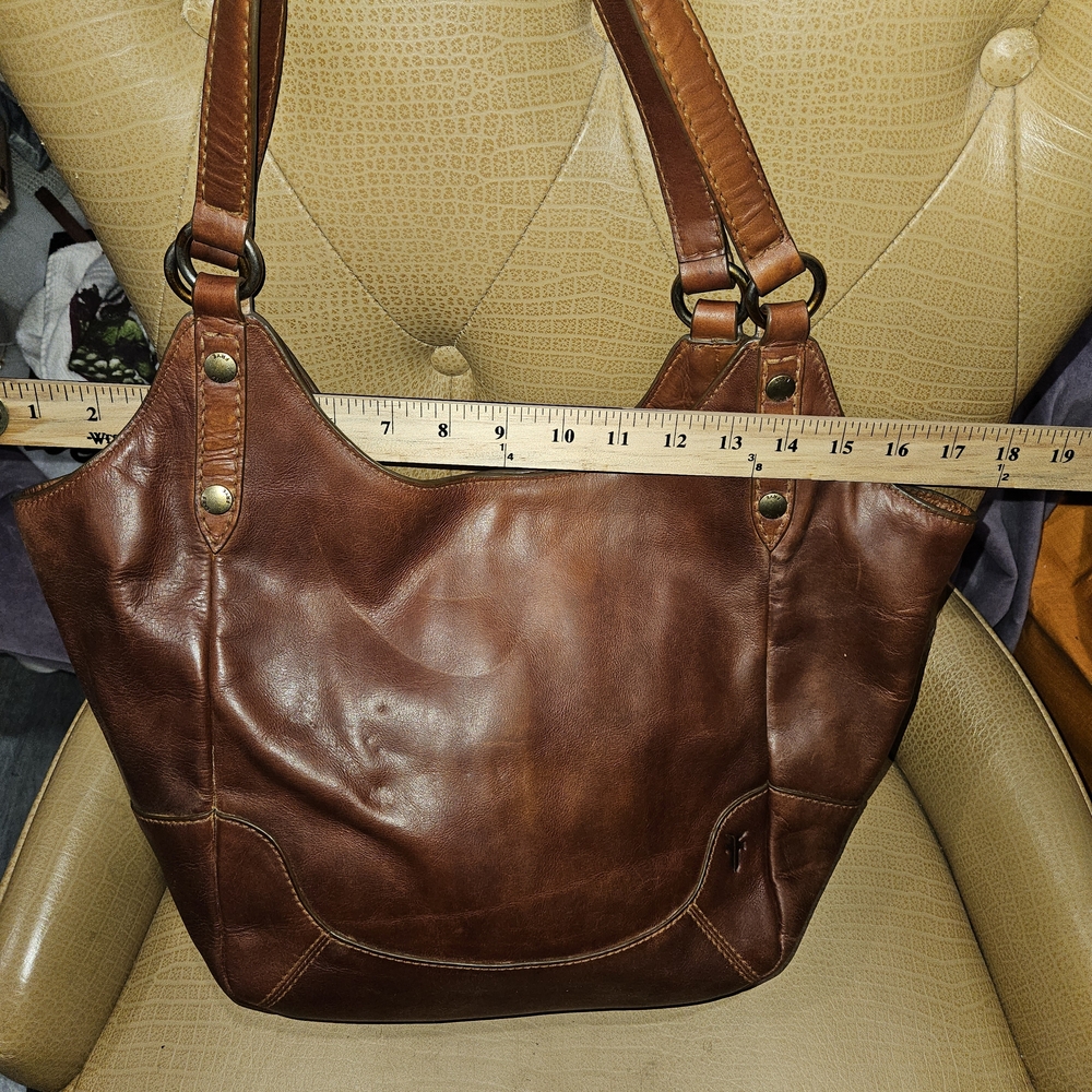 Frye  Melissa Leather Shoulder Bag - Picture 5 of 6